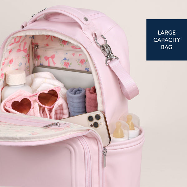 Ribbons & Roses Boss Plus™ Backpack Diaper Bag