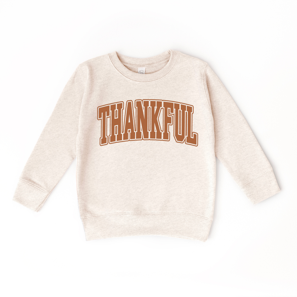 Thankful Thanksgiving Crewneck Sweatshirt