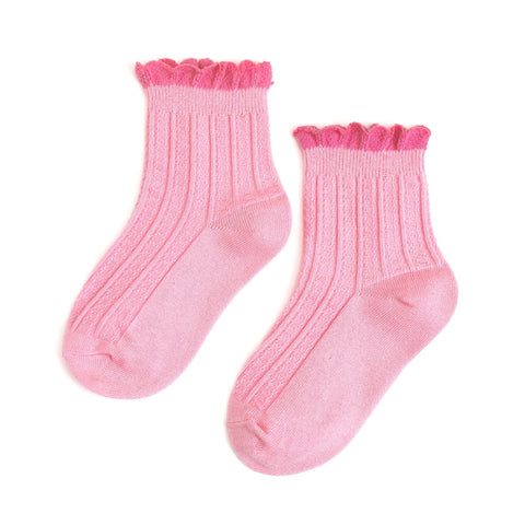Blossom Frill Midi Socks
