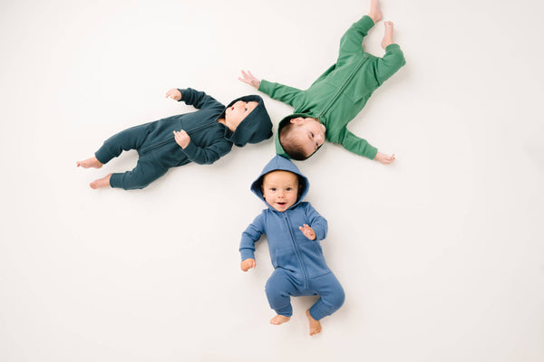 Lake Blue Hoodie Jumpsuit