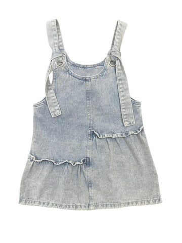 Denim Tie Strap Dress
