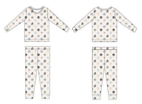 Marvel | Bamboo Two Piece Pajama Set