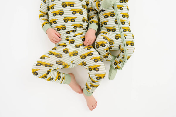 Dump Trucks Bamboo Set