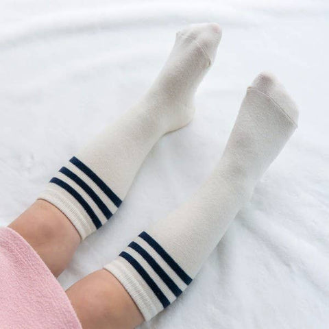 Peppy Knee Socks - Ivory