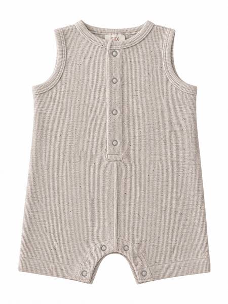 Tan Speckle / Ribbed Shortie