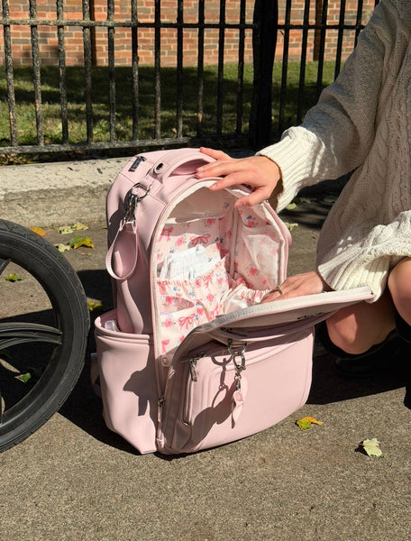 Ribbons & Roses Boss Plus™ Backpack Diaper Bag