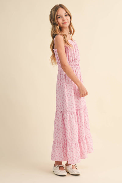 TWEEN GIRLS JULIETTE WAIST MAXI 42" DRESS (7-12)