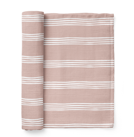 Muslin Swaddle Baby Blanket – Stripe