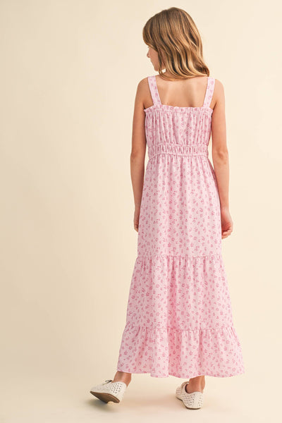 TWEEN GIRLS JULIETTE WAIST MAXI 42" DRESS (7-12)