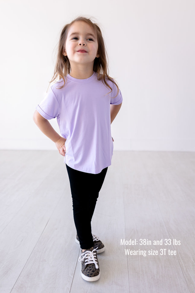 Basic Tee - Pastel Lilac