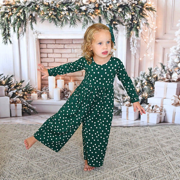 Dottie WIDE LEG ROMPER Christmas Bamboo