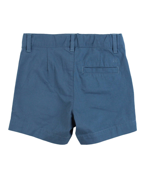 Boys Indigo Stretch Chino Shorts