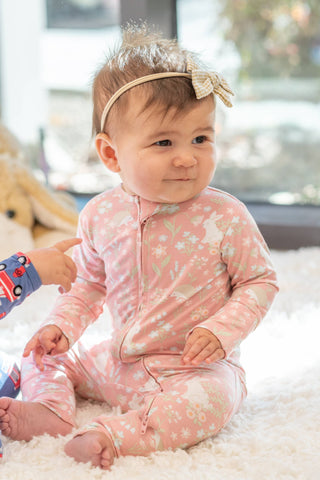 Convertible Romper - Woodland Bunny