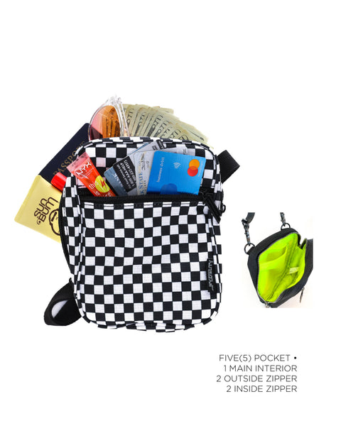 Crossbody Sidekick | Sling Bag | Indy Checkered
