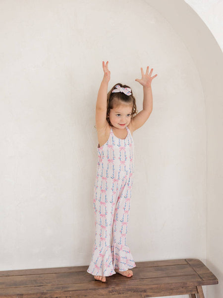 Layla Bow | Bamboo Bell Romper