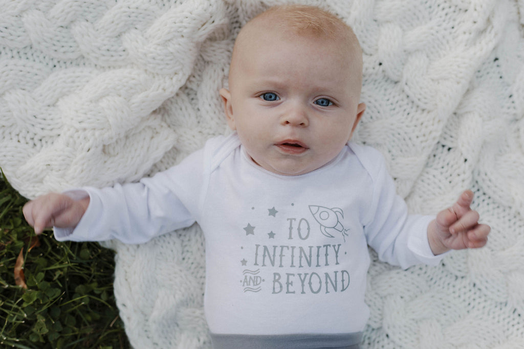 To Infinity and Beyond •infant bodysuit•