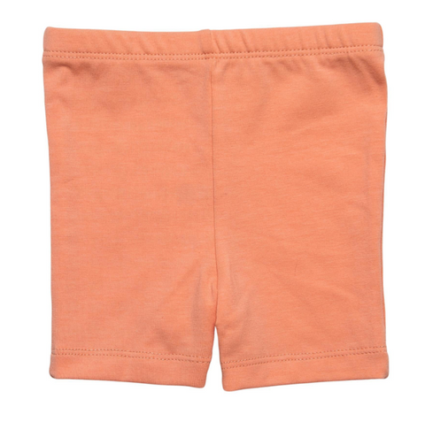 Bright Peach Twirl Shorts
