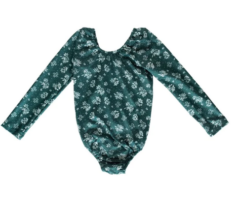 Livee Long Sleeve Leotard - Mistletoe