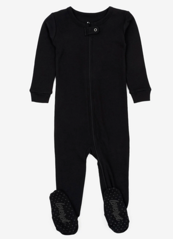 Black Neutral Footed Pajamas