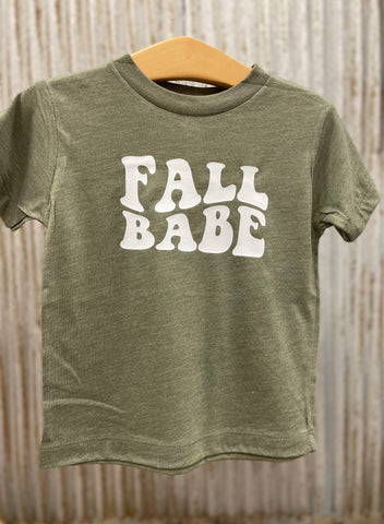 Fall Babe • Olive • Infant/Toddler Tee