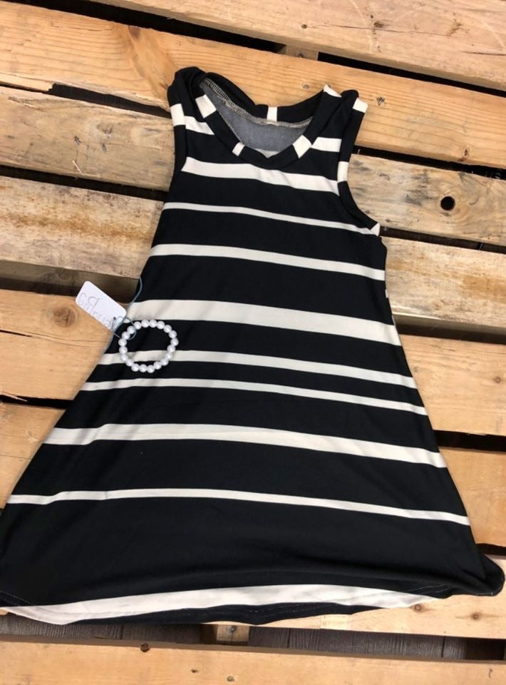 Striped Racerback Dress